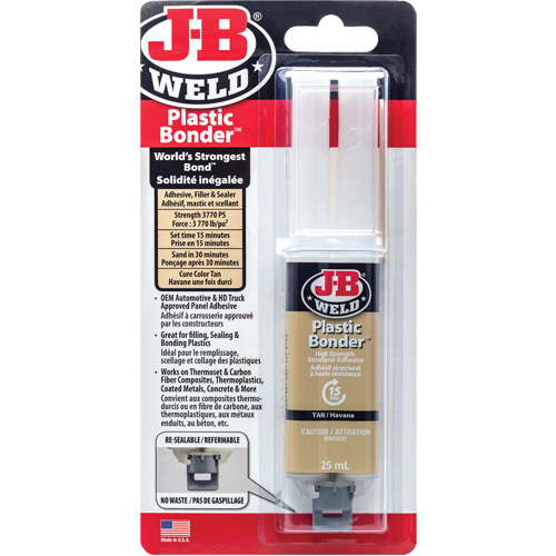 Adh&eacute;sif plastique, 25 ml, Seringue, Deux composants, Havane PB Rental Co. Ltd.