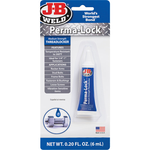 Compos&eacute; de blocage Perma-Lock, Bleu, Moyen, 6 ml, Tube PB Rental Co. Ltd.