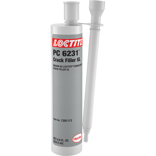Bouche-fentes SL Loctite Fixmaster, 8,6 oz liq., Cartouche double, Gris PB Rental Co. Ltd.
