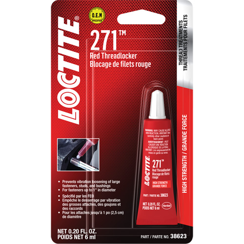 Compos&eacute; de blocage 271, Rouge, &eacute;lev&eacute;, 6 ml, Tube PB Rental Co. Ltd.