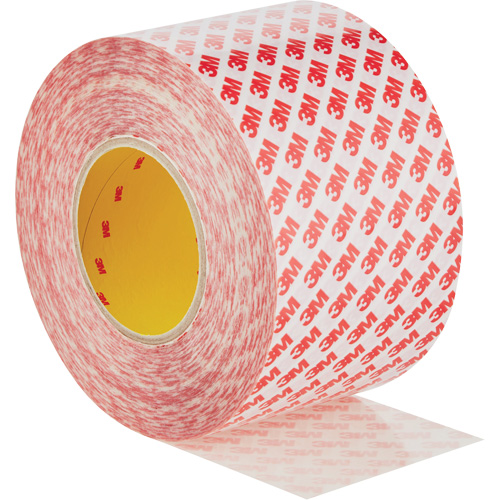 Ruban adh&eacute;sif double face, Polyester, 100 mm (3,93") la x 50 m (164') lo, 8 mils &eacute;pais PB Rental Co. Ltd.