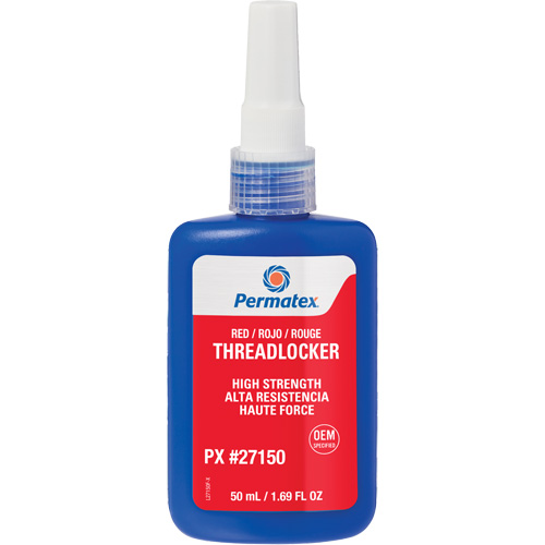 Threadlocker, Red, High, 50 ml, Bottle PB Rental Co. Ltd.