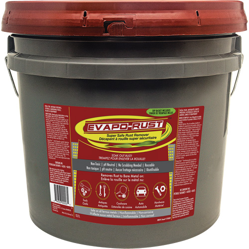 Agent antirouille super s&eacute;curitaire Evapo-Rust, Seau PB Rental Co. Ltd.