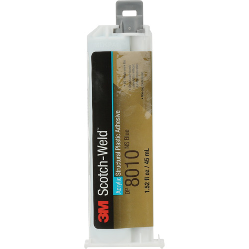 Scotch-Weld Structural Plastic Adhesive, Two-Part, Dual Cartridge, 45 ml, Blue PB Rental Co. Ltd.