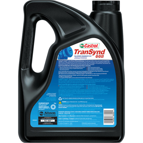 Liquide de transmission automatique enti&egrave;rement synth&eacute;tique TranSynd 668 PB Rental Co. Ltd.