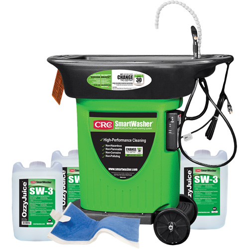 Trousse de bassin de nettoyage de pi&egrave;ces mobile SmartWasher SW-323 PB Rental Co. Ltd.