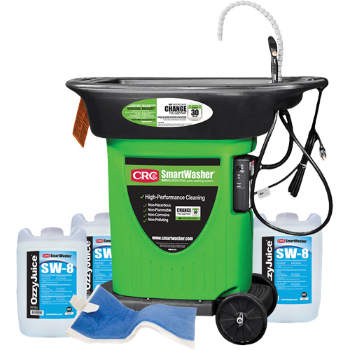 Trousse de bassin de nettoyage de pi&egrave;ces mobile SmartWasher SW-823 PB Rental Co. Ltd.