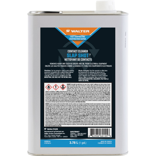 Nettoyant pour contacts SLAP SHOT, Cruche PB Rental Co. Ltd.