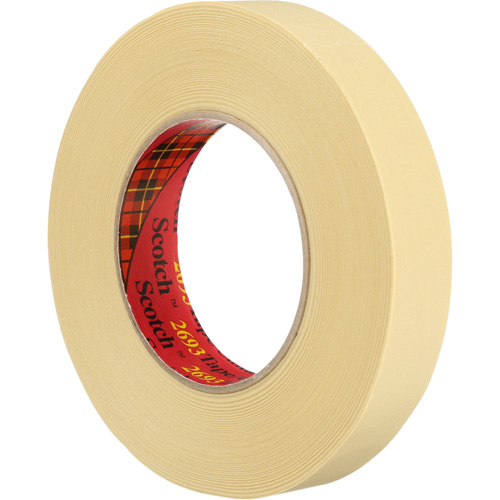 Scotch&reg; High-Performance Masking Tape 2693, 24 mm (1") x 55 m (180'), Tan PB Rental Co. Ltd.