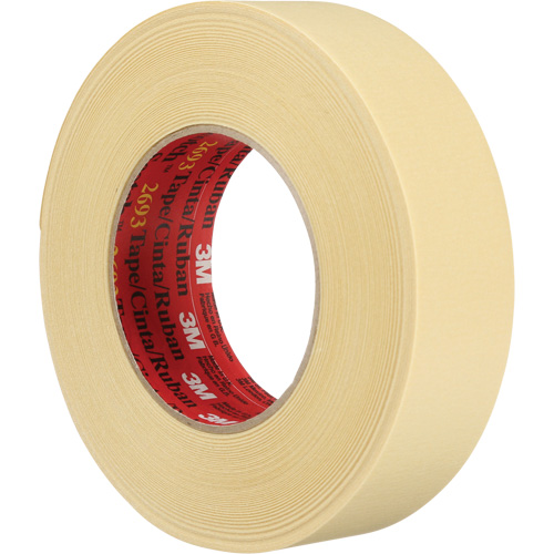 Scotch&reg; High-Performance Masking Tape 2693, 36 mm (1-1/2") x 55 m (180'), Tan PB Rental Co. Ltd.