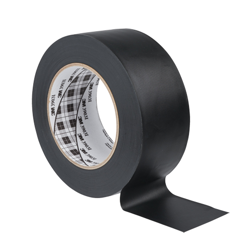 Rubans adh&eacute;sifs en vinyle 3903, 1245 mm (49") la x 46 m (151') lo, 6,5 mils, Noir PB Rental Co. Ltd.