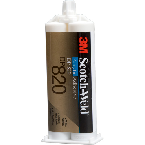 Adh&eacute;sif acrylique Scotch-Weld, Deux composants, Cartouche double, 400 ml, Blanc cass&eacute; PB Rental Co. Ltd.