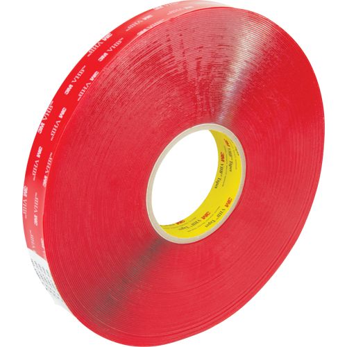 Ruban en mousse 4910, 33 m (108') lo x 25,4 mm (1") la, 40 mils, Acrylique PB Rental Co. Ltd.