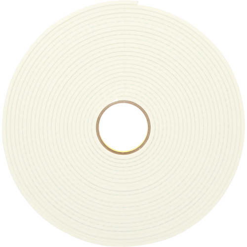 Ruban double face en mousse d'ur&eacute;thane, 16,5 m (54') lo x 12,7 mm (1/2") la, 25 mils, Ur&eacute;thane PB Rental Co. Ltd.