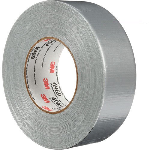 6969 Extra Heavy-Duty Duct Tape, 10.7 mils, Silver, 48 mm (2") x 55 m (180') PB Rental Co. Ltd.
