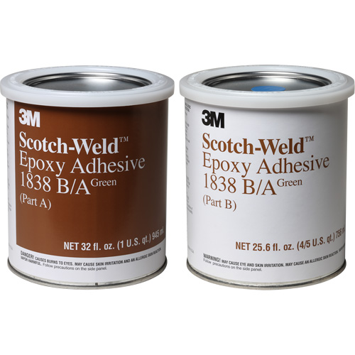 Scotch-Weld Adhesive, 32 fl. oz., Pail, Two-Part, Green PB Rental Co. Ltd.