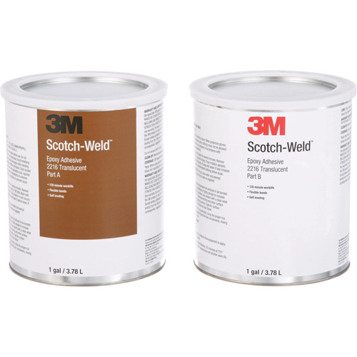 Adh&eacute;sif Scotch-Weld, 1 gal., Seau, Deux composants, Translucide PB Rental Co. Ltd.