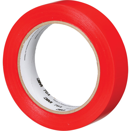 764 General-Purpose Vinyl Tape, 25.4 mm (1") W x 32.9 m (108') L, 5 mils, Red PB Rental Co. Ltd.