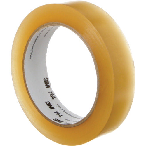 Ruban en vinyle pour travaux g&eacute;n&eacute;raux 764, 25,4 mm (1") la x 32,9 m (108') lo, 5 mils, Transparent PB Rental Co. Ltd.