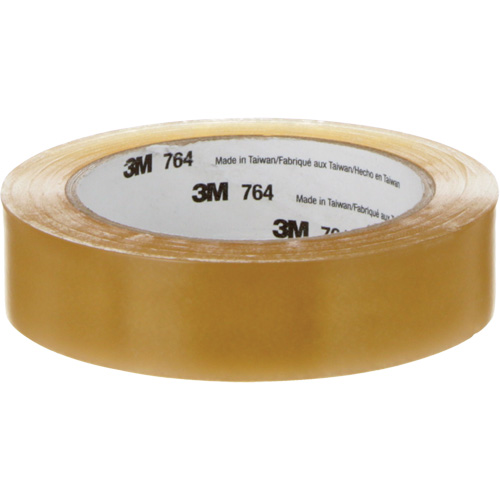 Ruban en vinyle pour travaux g&eacute;n&eacute;raux 764, 25,4 mm (1") la x 32,9 m (108') lo, 5 mils, Transparent PB Rental Co. Ltd.