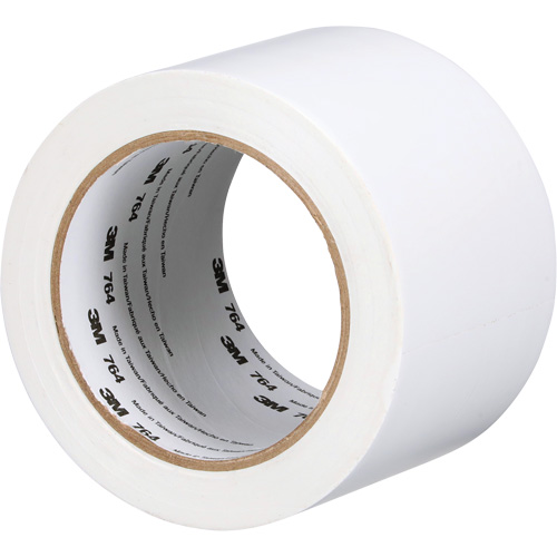 764 General-Purpose Vinyl Tape, 76 mm (3") W x 32.9 m (108') L, 5 mils, White PB Rental Co. Ltd.