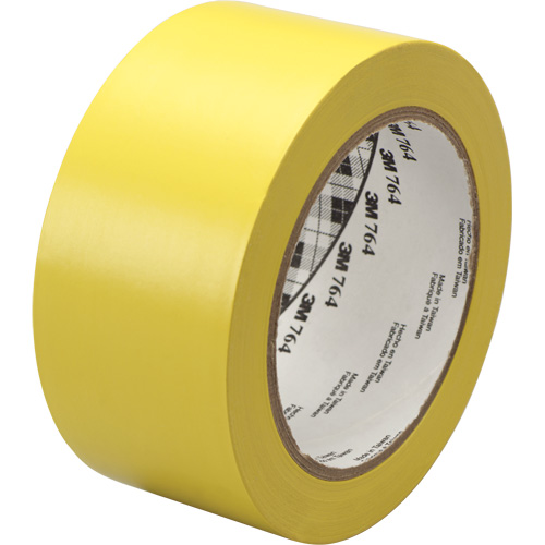 764 General-Purpose Vinyl Tape, 1245 mm (49") W x 32.9 m (108') L, 5 mils, Yellow PB Rental Co. Ltd.