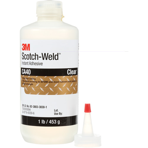 Scotch-Weld Instant Adhesive CA5, Clear, Bottle, 1 lbs. PB Rental Co. Ltd.