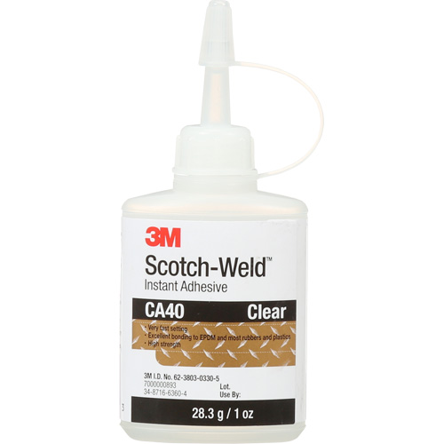 Instant Adhesive, 1 oz., Bottle, Yellow PB Rental Co. Ltd.