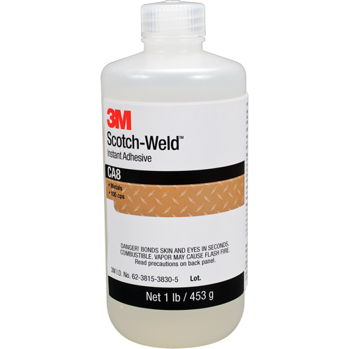 Scotch-Weld Instant Adhesive CA8, Clear, Bottle, 1 lbs. PB Rental Co. Ltd.
