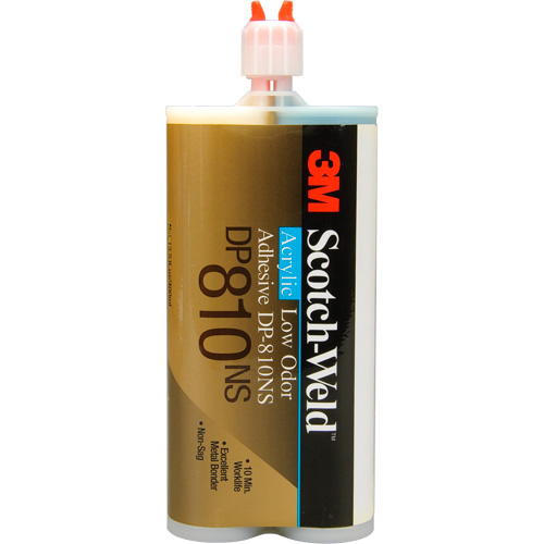 Scotch-Weld Low-Odor Acrylic Adhesive, Two-Part, Cartridge, 200 ml, Off-White PB Rental Co. Ltd.