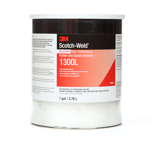 High-Performance Rubber & Gasket Adhesive, Gallon, Yellow PB Rental Co. Ltd.
