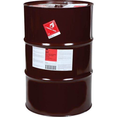 Adh&eacute;sive en nitrile haute performance pour caoutchouc et joint &eacute;tanche Scotch-Weld, Baril, Brun PB Rental Co. Ltd.