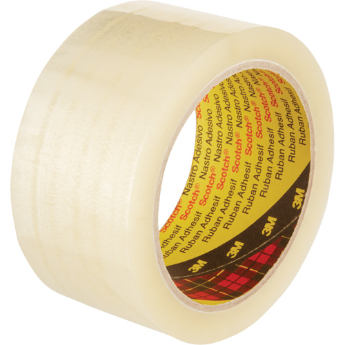 Scotch&reg; Box Sealing Tape 371, Hot Melt Adhesive, 1.9 mils, 48 mm (2") x 100 m (328') PB Rental Co. Ltd.