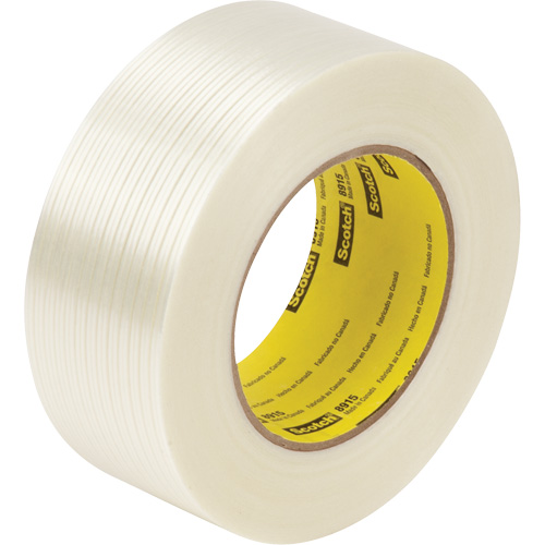 Ruban renforc&eacute; de filaments Scotch, &eacute;paisseur 6 mils, 12 mm (1/2") x 55 m (180')  PB Rental Co. Ltd.
