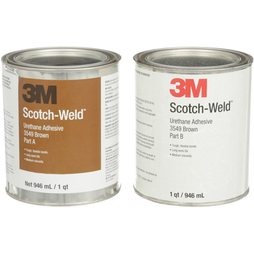 Scotch-Weld Urethane Adhesive 3549, 64 fl. oz., Can, Brown PB Rental Co. Ltd.