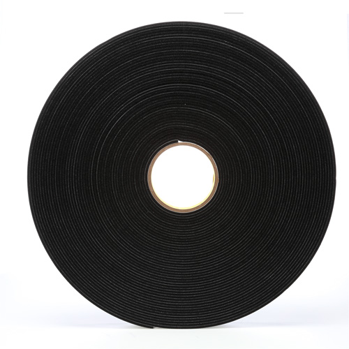4508 Vinyl Foam Tape, 25.4 mm (1") W x 32.9 m (108') L, 125 mils, Black PB Rental Co. Ltd.