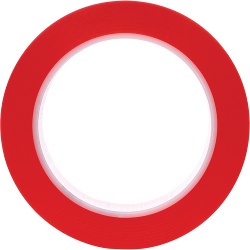 471 Vinyl Tape, 25.4 mm (1") W x 32.9 m (108') L, 5.2 mils, Red PB Rental Co. Ltd.