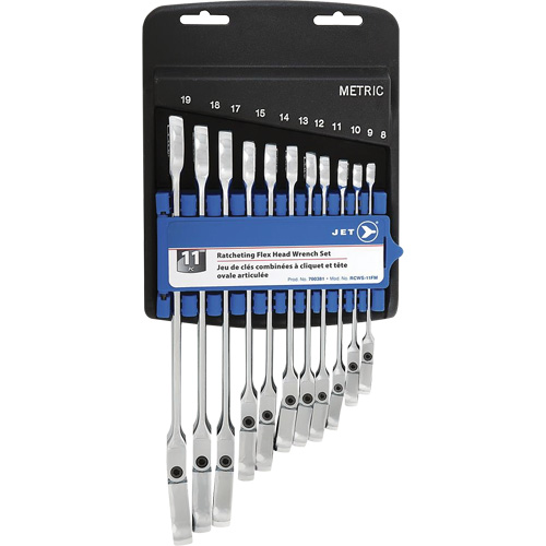 RCWS-11FM Metric Flex Head Ratchet Combination Wrench Set PB Rental Co. Ltd.