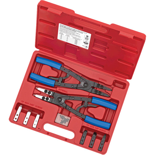 SRP-10S Jeu de pinces &agrave; cliquet pour anneau &eacute;lastique pour usage intensif, 10 Morcea PB Rental Co. Ltd.