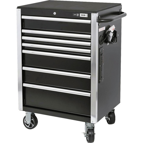 HDRC2807 Armoire &agrave; rouleaux s&eacute;rie HD, 7 tiroirs, 27-4/5" la x 21-27/50" p x 40-31/100" h, Noir PB Rental Co. Ltd.