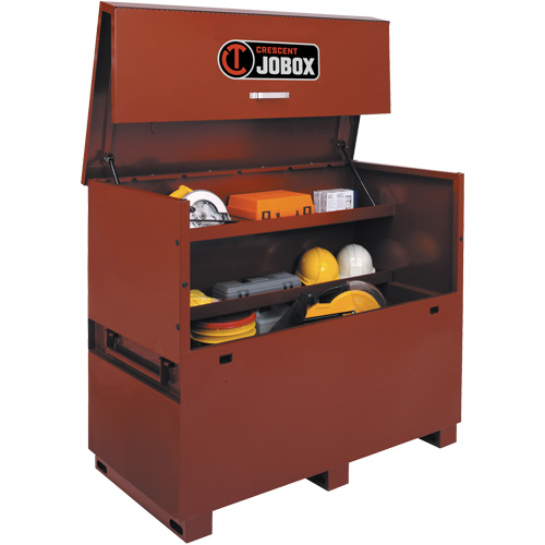 Long Piano Box, 60" W x 30-1/2" D x 50" H, Black/Orange PB Rental Co. Ltd.