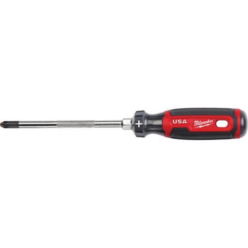 Phillips Screwdriver, #3 Tip, Round, 279 mm L, Cushion Grip Handle PB Rental Co. Ltd.