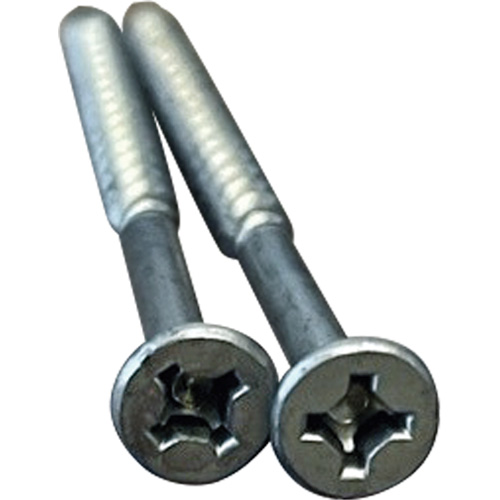 Phillips/Square Particle Board Screw, #8 x 3" L, Plain PB Rental Co. Ltd.