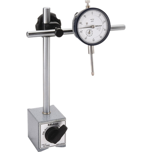 Indicateur &agrave; cadran et base magn&eacute;tique 0,001" x 1" PB Rental Co. Ltd.