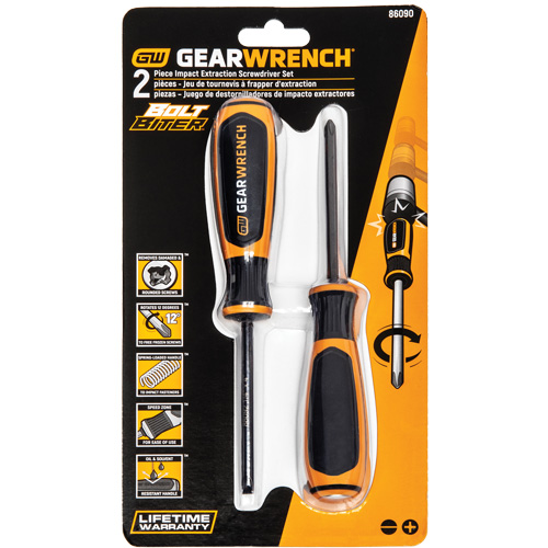 Bolt Biter Dual Material Extraction Screwdriver Set, 2 Pcs. PB Rental Co. Ltd.