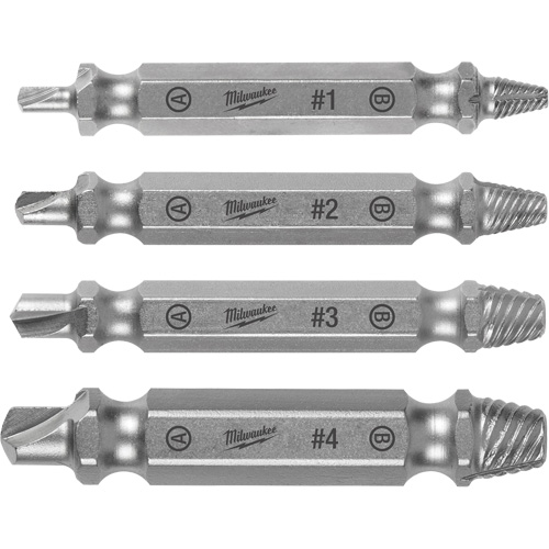 Screw Extractor Set, High Speed Steel, 4 Pieces PB Rental Co. Ltd.