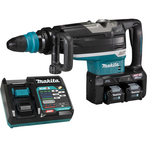 Marteau rotatif sans fil avec moteur sans balai XGT SDS-Max, 80 V, 2", 16 lb-pi, 150-310 tr/min PB Rental Co. Ltd.