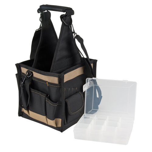 Porte-outils, Toile, 25 pochettes, Noir PB Rental Co. Ltd.