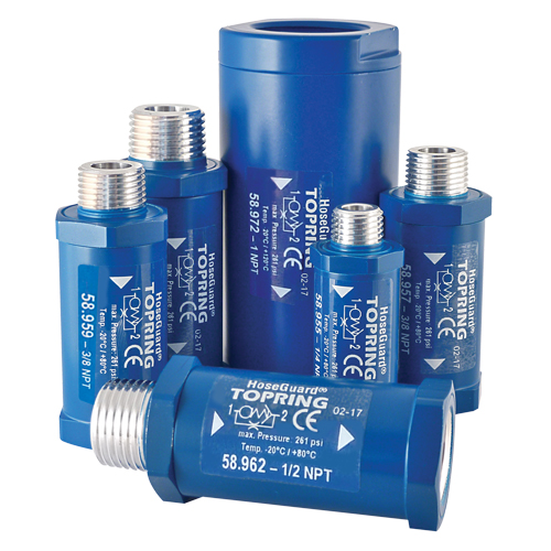 Anti Hose Whip Safety Valves PB Rental Co. Ltd.
