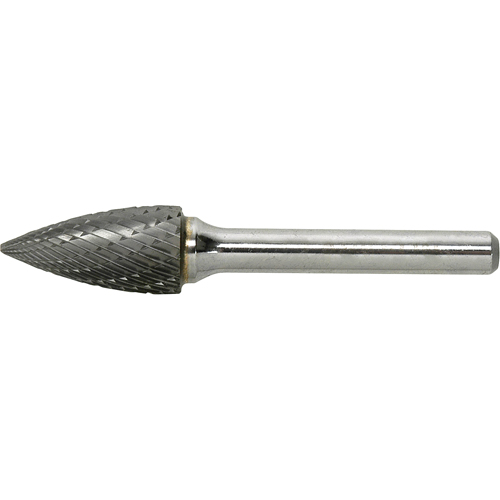 Solid Carbide Burr, SG-1, 1/4" Dia., 1/4" Shank, 5/8" Depth of Cut PB Rental Co. Ltd.